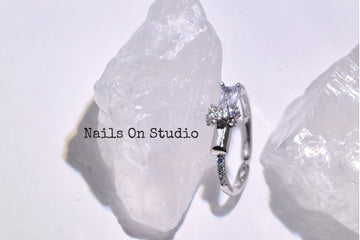 Crystal Charm Ring