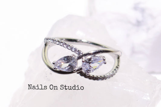 Twin Sparkle Ring